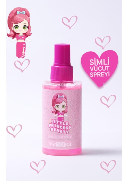 Lıttle Prıncess Beauty Pembe Shımmer Body Mıst 125 ml