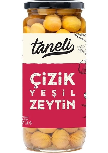 Çizik Yeşil Zeytin 300 gr