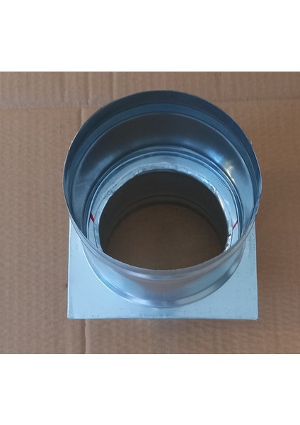 Soba Boru Çap Düşürücü Redüksiyon 15 cm Den 13 cm Dardan Genişe
