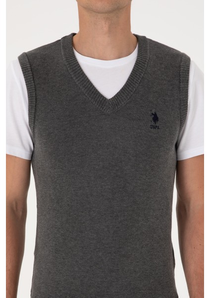 Erkek Antrasit Melanj Süveter 50316843-VR081