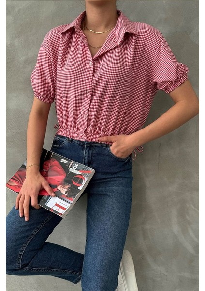 Pitikare Beli Kolucu Lastikli Gömlek modelleri