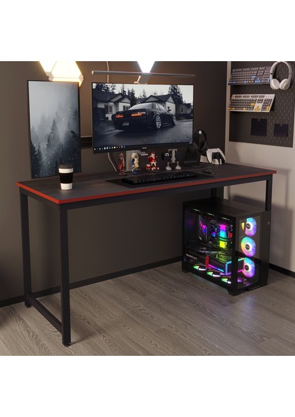 Oyuncu Masası - Bilgisayar Masası - Gamer Masası - Gaming Masa 60X160 cm