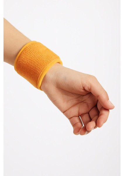 Mikrofiber 2'li Bilek Bandı Havlu Sporcu Bilekliği Kol Ter Bandı modelleri