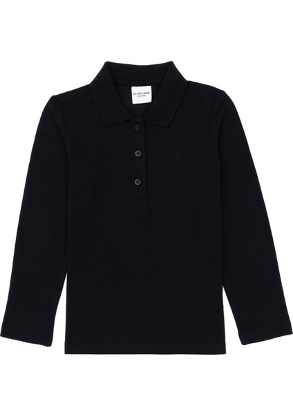 Kız Çocuk Siyah Sweatshirt 50316836-VR046