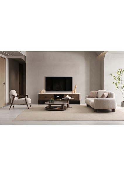 Areka Tv Sehpası - Ceviz fiyatları