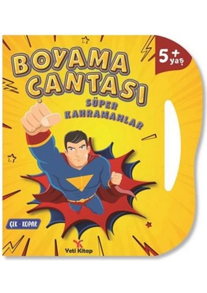 Bfs Süper Kahramanlar Boyama Çantası