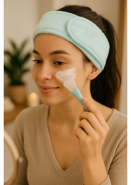 Saç Bandı ve Makyaj Fırçası Seti