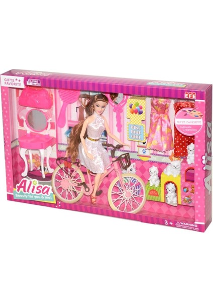 Bfs Nessiworld 255 Efe, Alisa ve Bisikleti Oyun Seti / +3 Yaş fırsatları