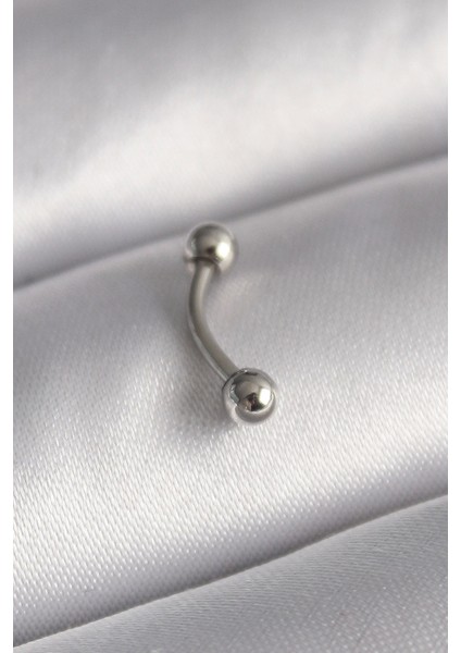 Bfs 316L Çelik Gümüş Renk Topçuk Model Piercing