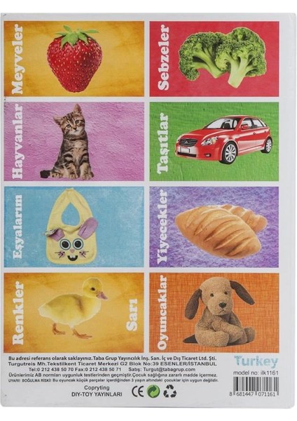 Bfs Nessiworld 1161 Flash Cards Ilk 50 Sözcük -Dıytoy fırsatları