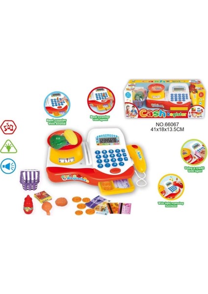 Bfs Nessiworld HUA-66065-66067 Işıklı ve Sesli Sesli Yazarkasa -Vardem fırsatları