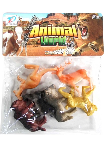 Bfs Pvs Küçük Vahşi Hayvan Figürleri 888A-10 fiyatları