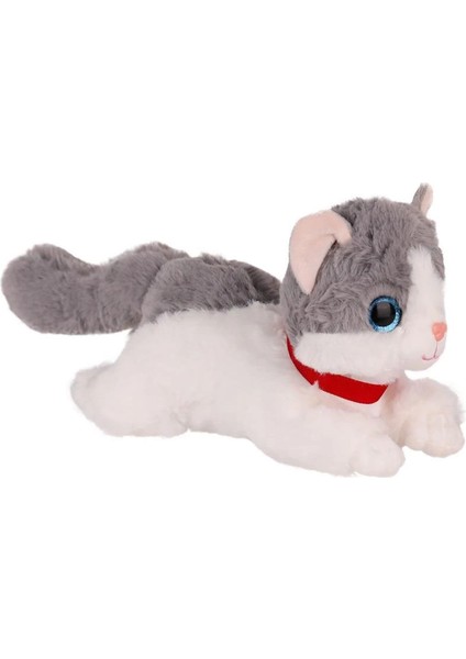 Bfs KZL-2309034 Peluş Kedi 25 cm -Kızılkaya Oyuncak fırsatları
