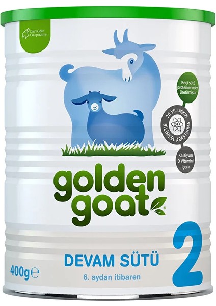 Bfs Golden Goat 2 Keçi Sütlü Devam Sütü 6-12 Ay 400 gr