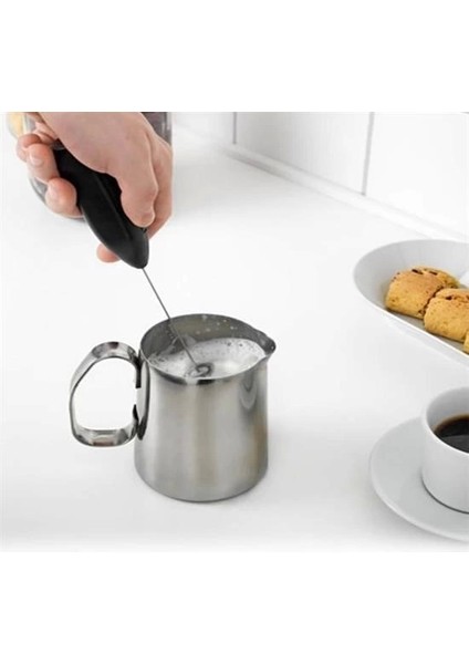 Bfs El Çırpıcısı Pilli Mini Portatif Mutfak Mikseri Köpürtme Aleti