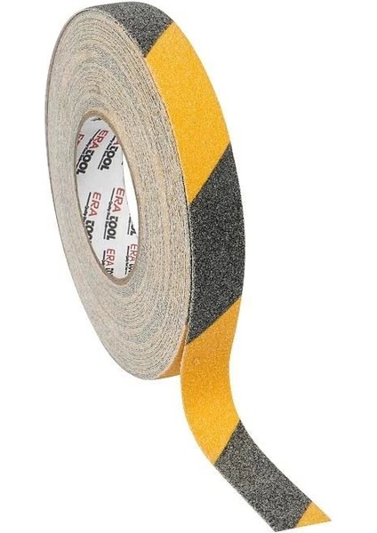 Era 12293 Sarı Siyah Kaydırmaz Bant 25 mm 15 Metre