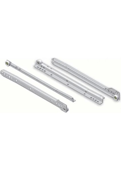 Samet Çekmece Rayı 40 cm (Takım)