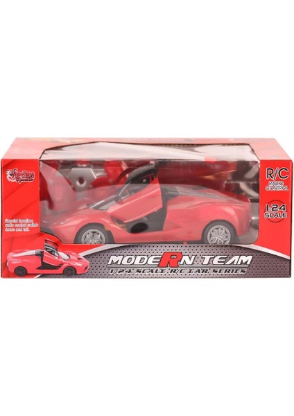 Bfs RG-1382-9-11 Kumandalı Kapıları Açılabilir Işıklı Spor Araba 1:24 Vardem Oyuncak fırsatları