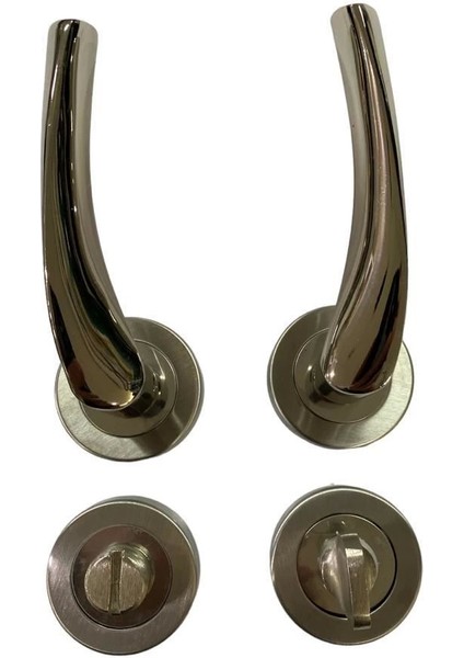 Sofuoğlu Rozet Lerzan Nikel Saten Wc Kapı Kolu