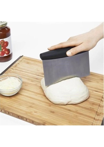 Bfs Çelik Hamur Kesici Kazıyıcı Pasta Kek Dekorasyon Spatula Aleti