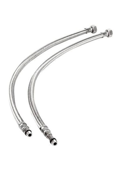 Batarya Flex Hortum 3/8-M10 50 cm Kısa Uç