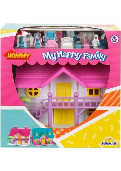 Bfs 2080 Happy Family Villa Oyun Seti 18 Parça