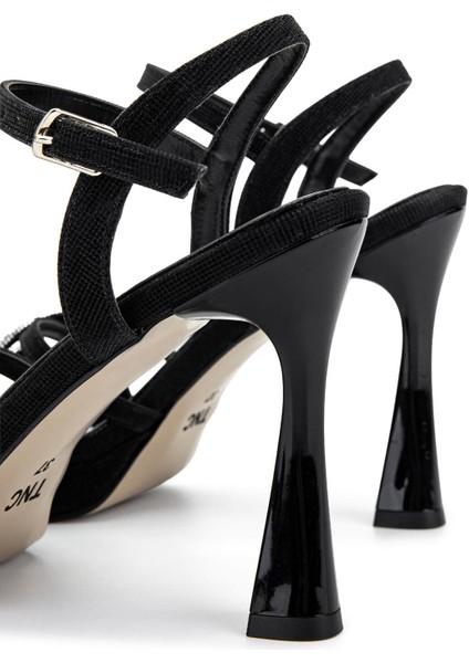 Kadın Suni Deri Siyah Topuklu Ayakkabı 1065 501 Bn Ayk Y25 Sıyah indirimleri