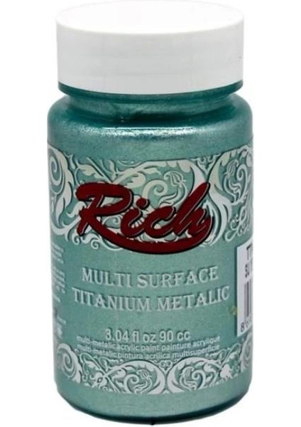 Rich Multi Surface Titanium 2550 Su Yeşili Metalik 90 cc