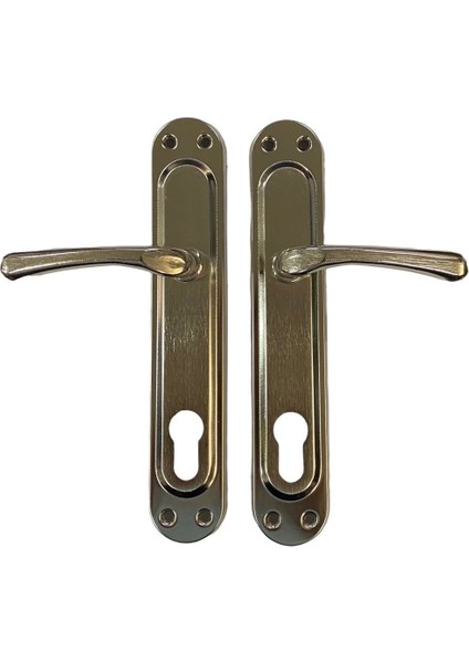 Kumru Nikel Saten Yale Kapı Kolu