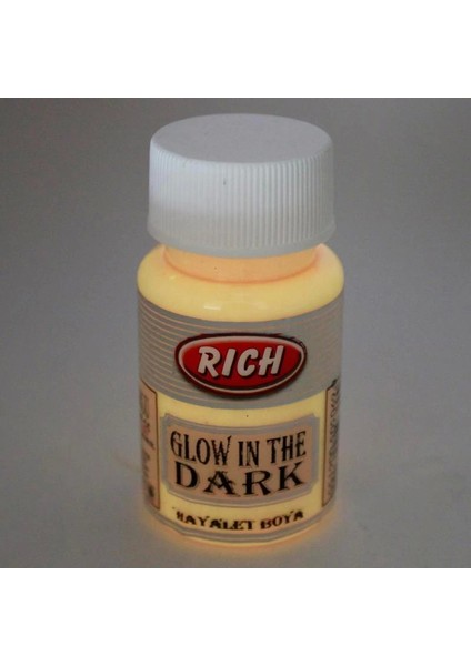 Rich 11295 Turuncu Karanlıkta Parlayan Hayalet Boya 50 cc