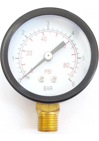 Manometre 50X6 Bar