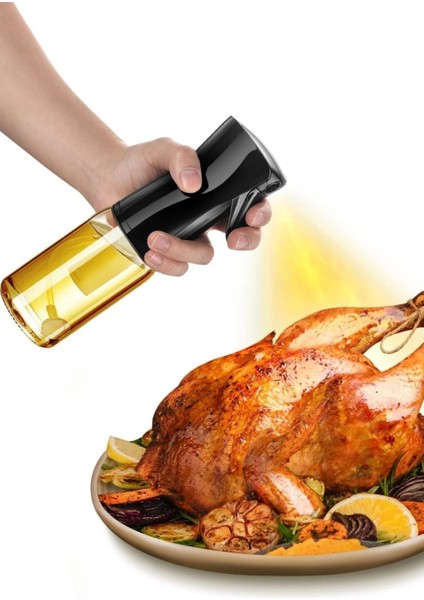 Bfs Çok Amaçlı Cam Şişe Püskürtmeli Dağıtıcı Yağdanlık Limonluk Sirke Sosluk Spreyi