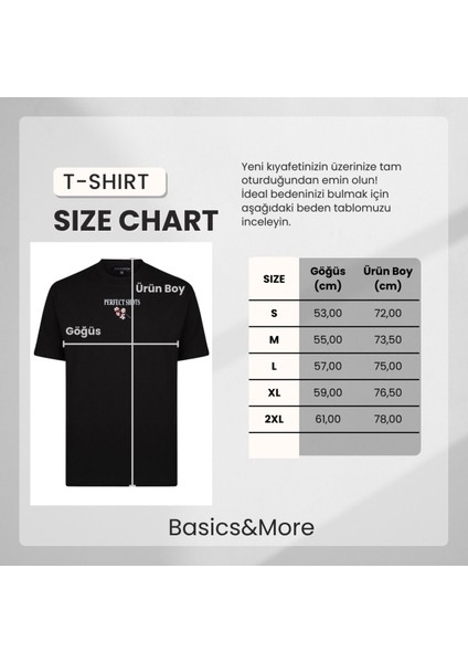 Erkek Mavi Baskılı Pamuklu Tişört - Perfect Shots fırsatları