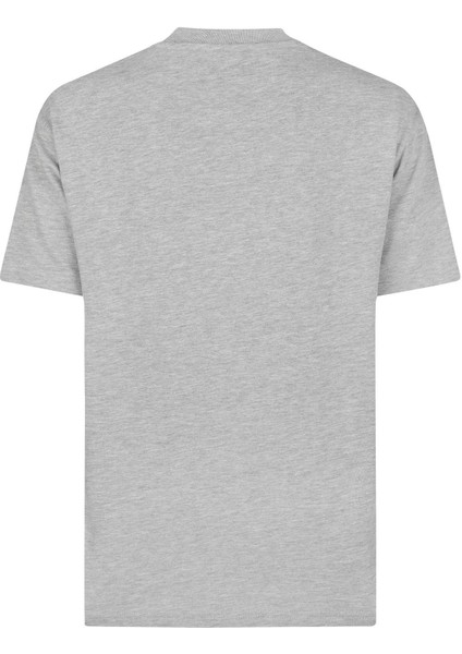 Erkek Gri Baskılı Pamuklu Tişört - Sunshine Paradise modelleri