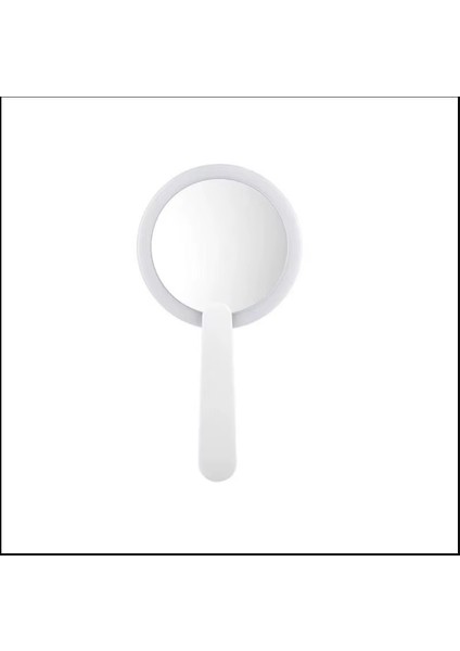 Katlanabilir Beyaz Renk El Tipi Işıklı LED Taşınabilir Makyaj Aynası fiyatları