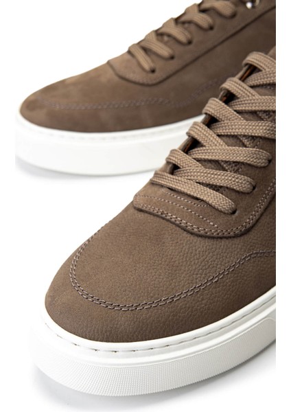 Erkek Hakiki Deri Vizon Nubuk Sneakers & Spor Ayakkabı 1149 STAR001 Erk Ayk Y25 Vızon Nbk fırsatları