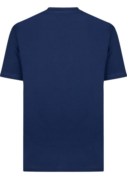 Erkek Lacivert Baskılı Pamuklu Tişört - Sunshine Paradise modelleri