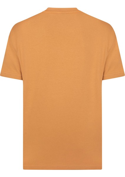 Erkek Taba Baskılı Pamuklu Tişört - Sunshine Paradise modelleri