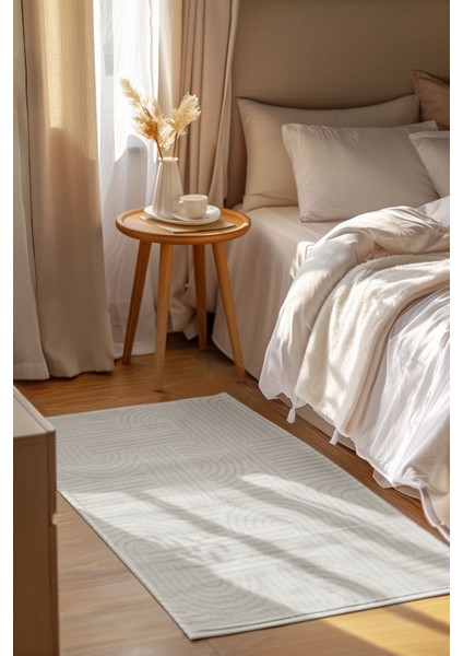 Revna Ekru Yıkanabilir Halı – Kaydırmaz Taban, Pamuk Dokuma, Salon, Çocuk Odası, Mutfak, Koridor Için Uygun indirimleri