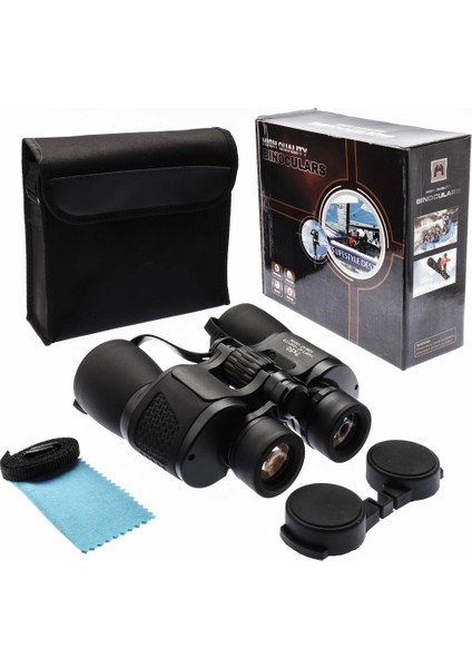 Bfs Nico 7X50 Yüksek Kaliteli Büyük Göz Mercekli Profesyonel Dürbün 1000M/56M