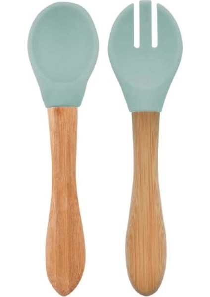Bfs Mama Kaşığı ve Çatal Seti River Green