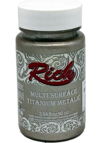 Rich Multi Surface Titanium 2506 Barok Bej Metalik 90 cc