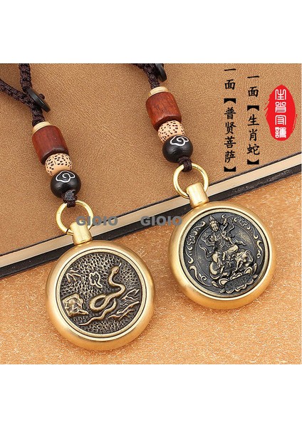 Pirinç Servet Çekmek Cesaret Cesaret Pixi Beş Imparator Para Zhu Kum 12 Zodyak Dönüş Kolye Para Yapmak Kolu Parça Anahtarlık Kolye (Yurt Dışından)