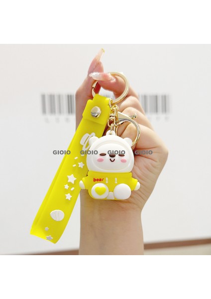 Elbise Bez Kumaş Anahtarlık Çanta Çekicilik Karikatür Bebek Araba Çekicilik Zarif Kolye (Yurt Dışından)