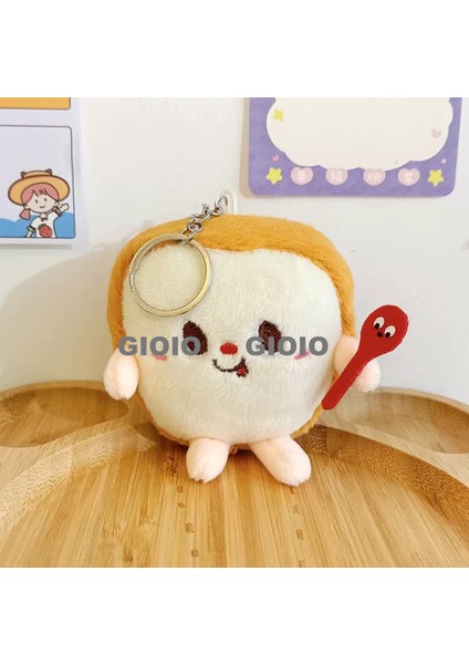 Peluş Kolye Sevimli Iyi Şanslar Bebek Oyuncak Anahtarlık Bebek Makine Bebek Süper Sevimli (Yurt Dışından)