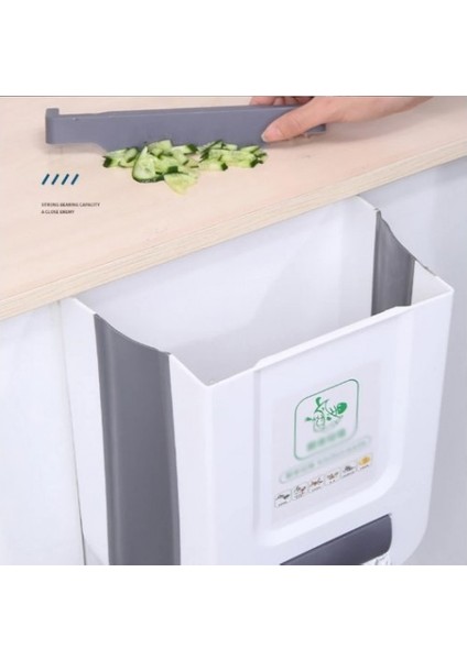 Katlanabilir Mutfak ve Banyo Tezgahüstü Çöp Kovası Torba Hazneli Asılabilir Tasarım modelleri