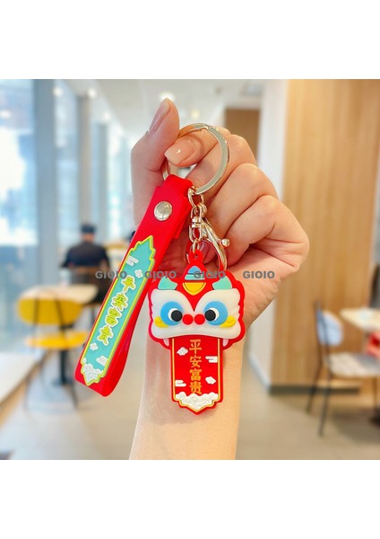 Elbise Bez Kumaş Anahtarlık Çanta Çekicilik Karikatür Bebek Araba Çekicilik Zarif Kolye (Yurt Dışından)