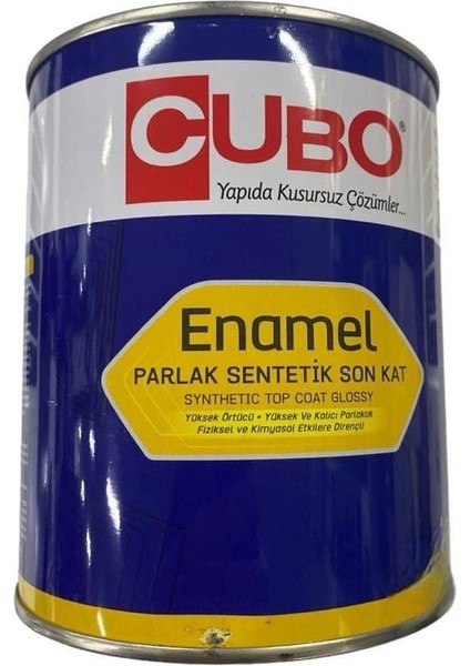 Bfs Cubo Sentetik Boya Parlak 2,5 Litre 7016 Antrasit Gri