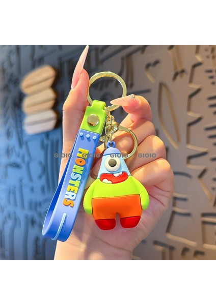 Elbise Bez Kumaş Anahtarlık Çanta Çekicilik Karikatür Bebek Araba Çekicilik Zarif Kolye (Yurt Dışından)