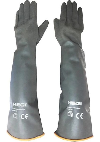 Hegi Hr Latex Endüstriyel Uzun Eldiven 55 cm